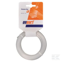 gopart NL1315RGP Fil de coupe D. 1.3mm 15m rond blanc gopart