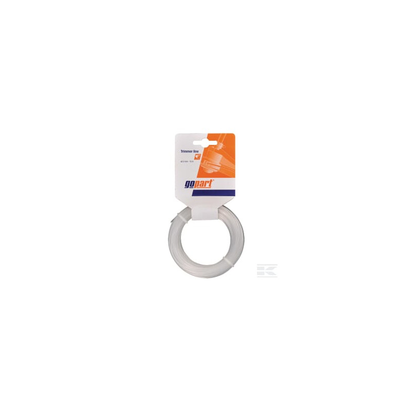 gopart NL1315RGP Fil de coupe D. 1.3mm 15m rond blanc gopart