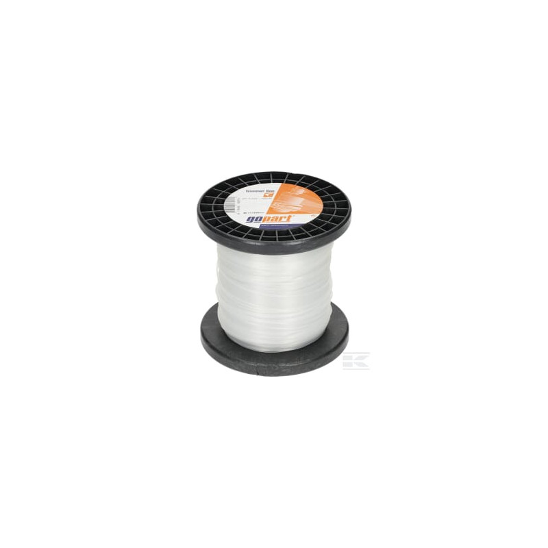gopart NL13100RGP Fil de coupe D. 1.3mm 100m rond blanc gopart
