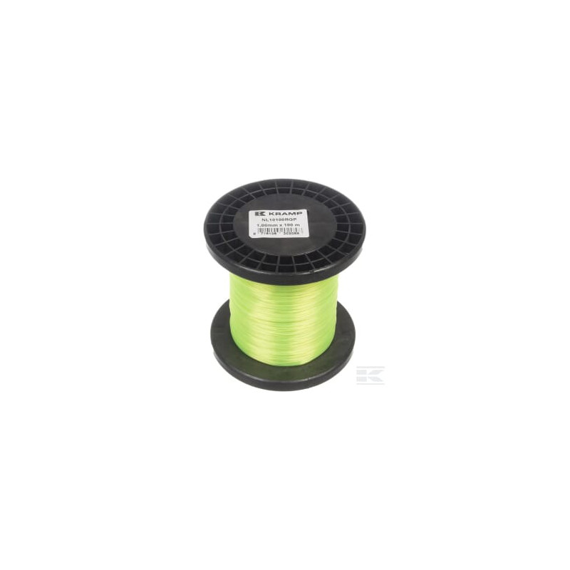 Kramp NL10100RGP Fil de coupe D. 1mm 100m rond jaune