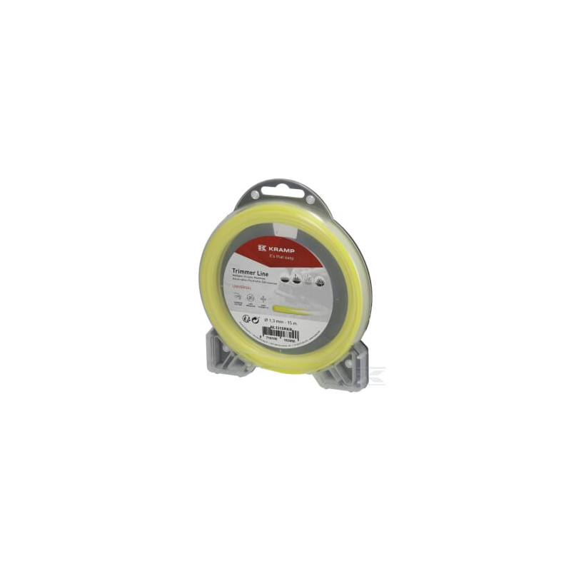 Kramp NL1315RKR Fil de coupe D. 1.3mm 15m rond jaune Kramp