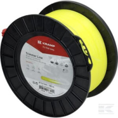 Kramp NL24180RKR Fil de coupe D. 2.4mm 180m rond jaune Kramp
