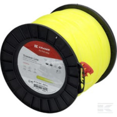 Kramp NL24439RKR Fil de coupe D. 2.4mm 439m rond jaune Kramp