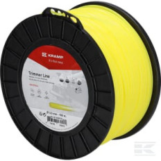 Kramp NL30169RKR Fil de coupe D. 3mm 169m rond jaune Kramp