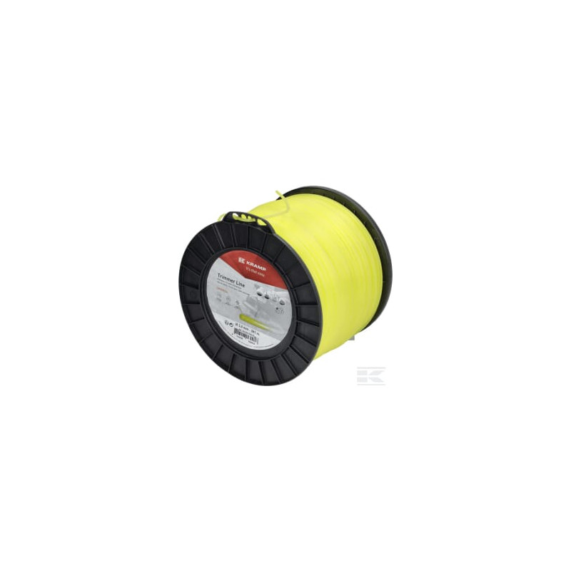 Kramp NL30281RKR Fil de coupe D. 3mm 281m rond jaune Kramp