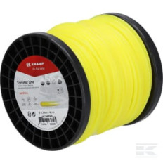 Kramp NL3346RKR Fil de coupe D. 3.3mm 46m rond jaune Kramp