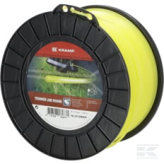 Kramp NL33139RKR Fil de coupe D. 3.3mm 139m rond jaune Kramp