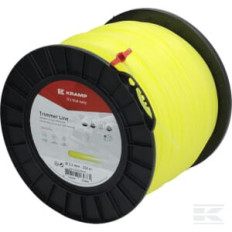 Kramp NL33232RKR Fil de coupe D. 3.3mm 232m rond jaune Kramp