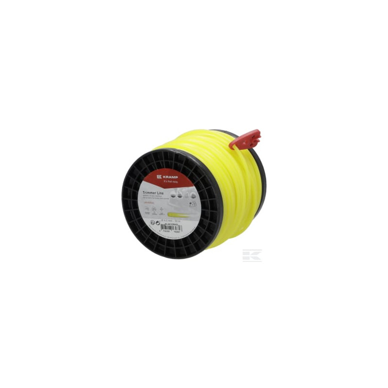 Kramp NL4032RKR Fil de coupe D. 4mm 32m rond jaune Kramp
