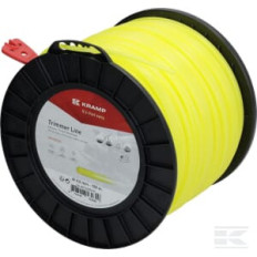 Kramp NL40158RKR Fil de coupe D. 4mm 158m rond jaune Kramp
