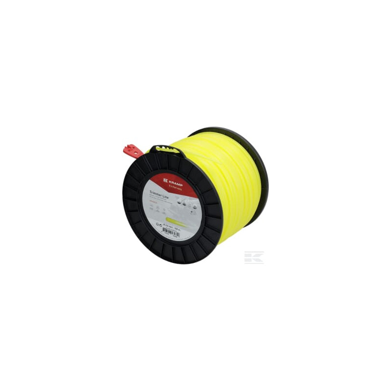 Kramp NL40158RKR Fil de coupe D. 4mm 158m rond jaune Kramp