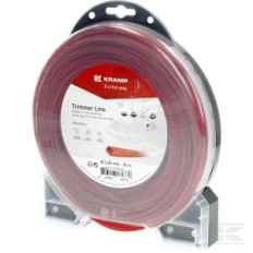Kramp NL2755SKR Fil de coupe D. 2.65mm 55m carré rouge Kramp