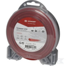 Kramp NL3015SKR Fil de coupe D. 3mm 15m carré rouge Kramp