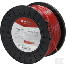 Kramp NL30132SKR Fil de coupe D. 3mm 132m carré rouge Kramp