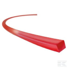 Kramp FGP457025 Fil de coupe D. 2.65mm 425mm carré rouge Kramp