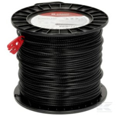 Kramp NL30195NKR Fil de coupe D. 3mm 195m carré noir Nylsaw