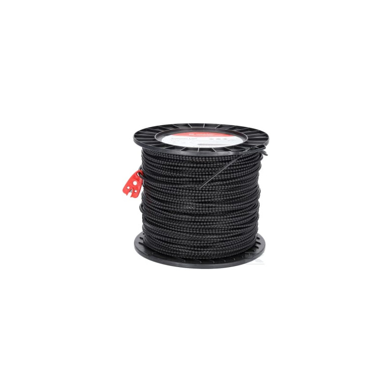 Kramp NL35143NKR Fil de coupe D. 3.5mm 143m carré noir Nylsaw