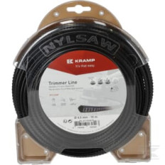 Kramp NL4516NKR Fil de coupe D. 4.5mm 16m carré noir Nylsaw