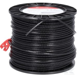 Kramp NL45100NKR Fil de coupe D. 4.5mm 100m carré noir Nylsaw