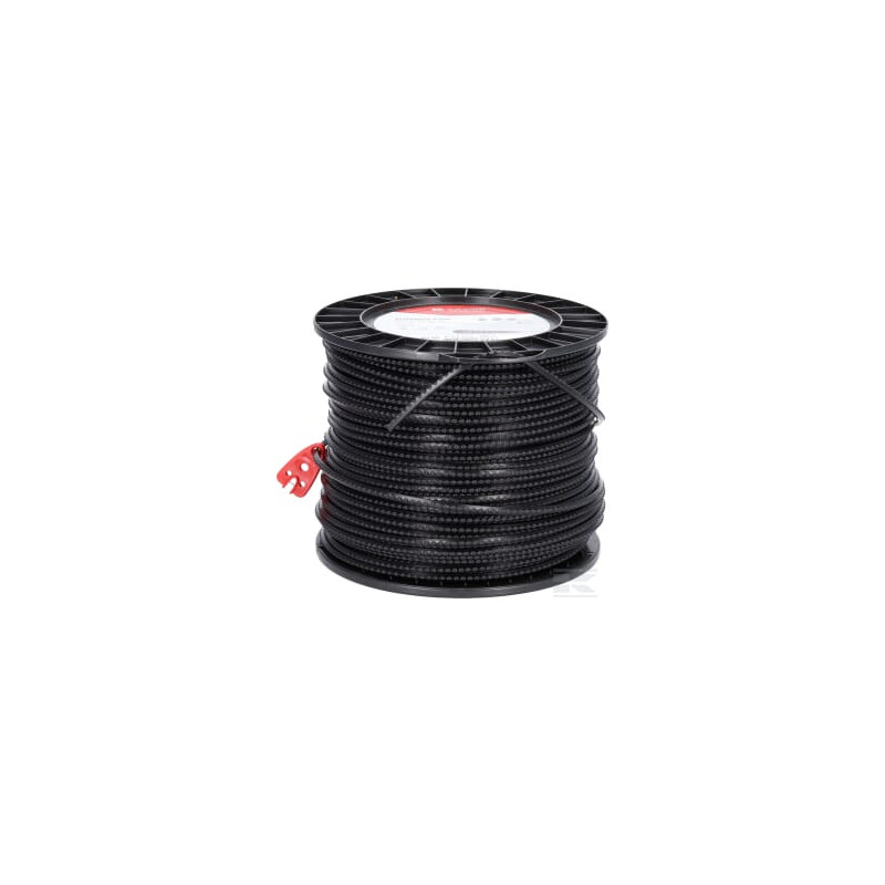 Kramp NL45100NKR Fil de coupe D. 4.5mm 100m carré noir Nylsaw