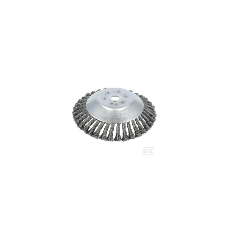KOTI SRKO230001 brosse de désherbage 200x80 Acier, axe D.20/25,4mm pour débroussailleuse