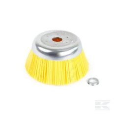 KOTI SRKO230004 brosse de désherbage 170x60 PP, axe D.20/25,4mm pour débroussailleuse