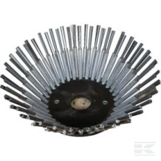 WBR40022372FH Brosse de désherbage lourde 400 mm