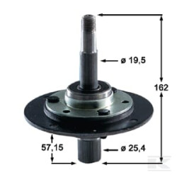 Kramp FGP010754 Logement de palier pour MTD 917-0913