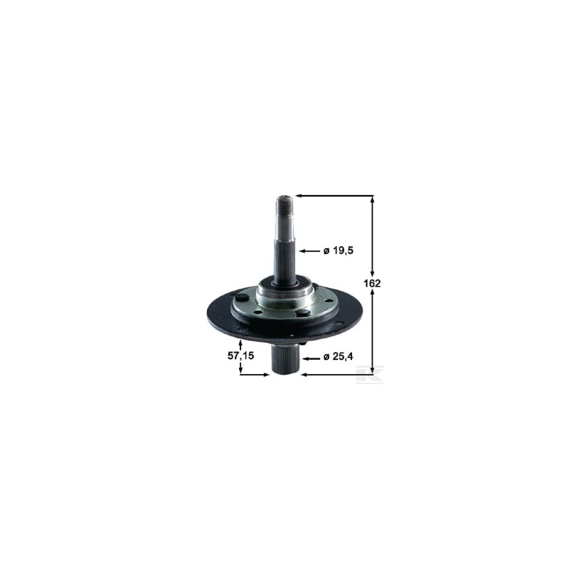 Kramp FGP010754 Logement de palier pour MTD 917-0913