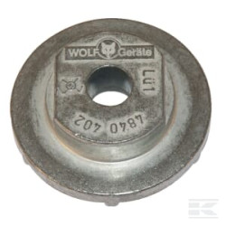 Wolf-Garten 4840402 Poussoir de couteau avec rebords plats