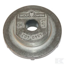 Wolf-Garten 4840402 Poussoir de couteau avec rebords plats