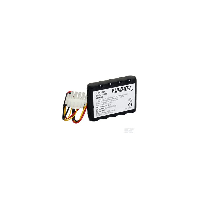 Fulbat FB560601 Batterie  18V 2.5 Ah Li-ion