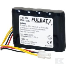 Fulbat FB560610 Batterie  Li-Ion 18V 2500 mAh