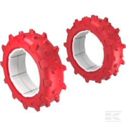 Kress KA0222 Jeu de Roues à crampons (2x)