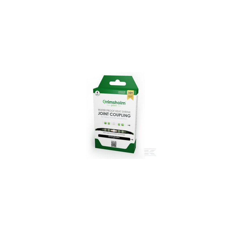 Grimsholm FGP161 Raccord thermo rétractable 0,14m, 4 pièces