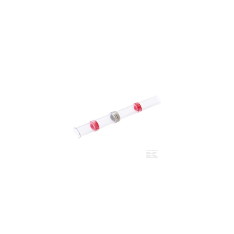 Kramp KSK300515 Joint bout à bout à sertir/souder 0,8-2 mm² 10 pièces