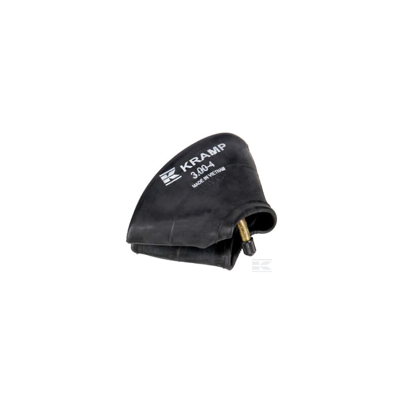 Kramp 3004TR87 Chambre à air pour jante D. 4", 3.00-4 / 4.00-4, valve coudée 90° TR87,