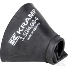 Kramp 3504004TR87 Chambre à air pour jante D. 4", 350/400-4, valve coudée 90° TR87,
