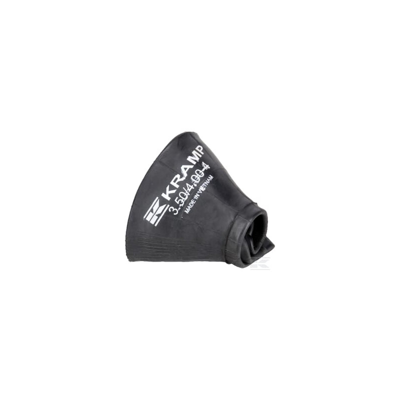 Kramp 3504004TR87 Chambre à air pour jante D. 4", 350/400-4, valve coudée 90° TR87,