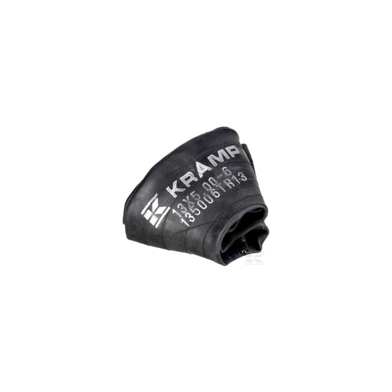Kramp 135006TR13 Chambre à air pour jante D. 6", 13x5.00-6, valve droite TR13,