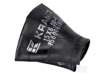 Kramp 156006TR13 Chambre à air pour jante D. 6", 15x6.00-6, valve droite TR13,