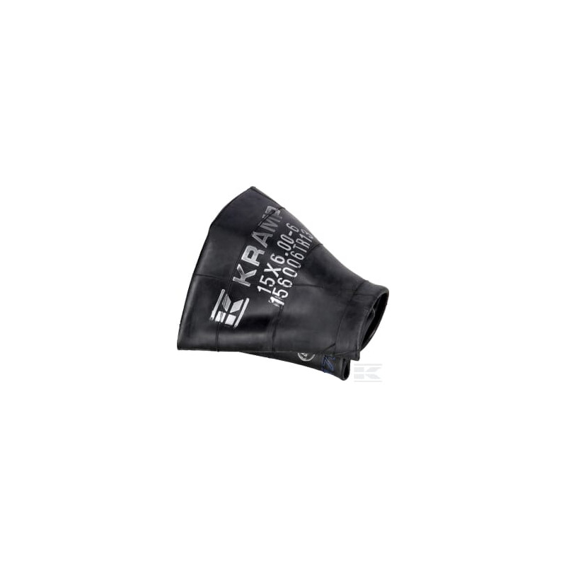 Kramp 156006TR13 Chambre à air pour jante D. 6", 15x6.00-6, valve droite TR13,