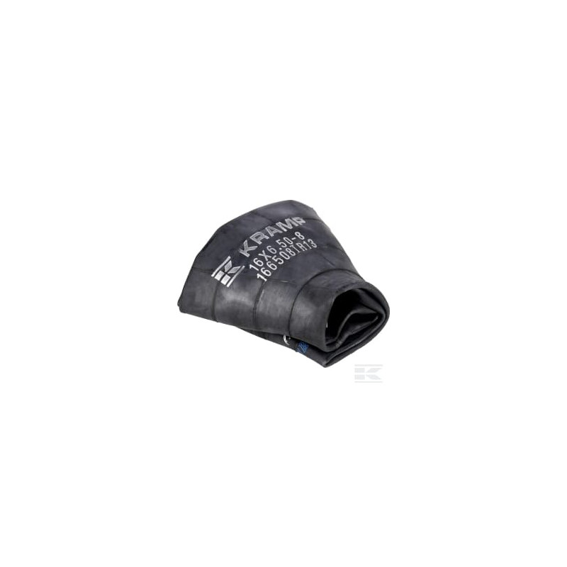 Kramp 166508TR13 Chambre à air pour jante D. 8", 16x6.50-8, valve droite TR13,