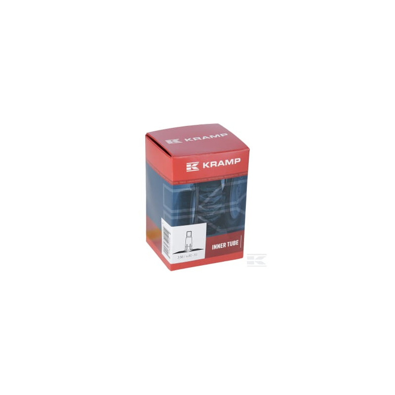 Kramp 35040010TR13 Chambre à air pour jante D. 10", 3.50-10 / 4.00-10, valve droite TR13,