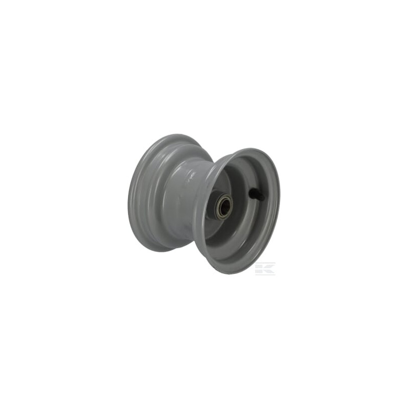 Stiga 1820015070 Jante de roue avant, 4"x6", gris foncé