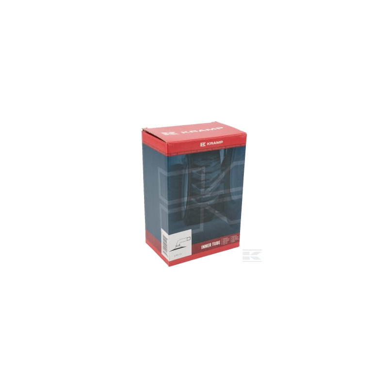 Kramp 65010TR87 Chambre à air pour jante de D. 10", 6.50-10, valve courbée 90° TR87,