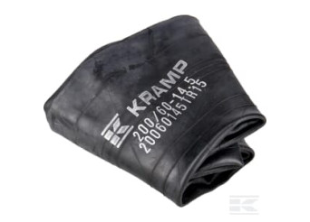 Kramp 20060145TR15 Chambre à air pour jante D. 14.5", 200/60-14.5, valve droite TR15,