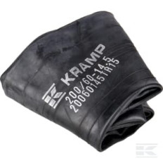 Kramp 20060145TR15 Chambre à air pour jante D. 14.5", 200/60-14.5, valve droite TR15,