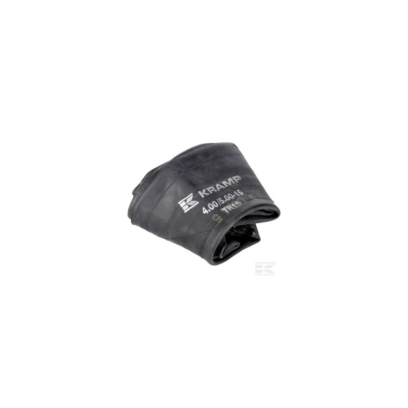 Kramp 40050015TR15 Chambre à air pour jante D. 15", 400/500-15, valve droite TR15,