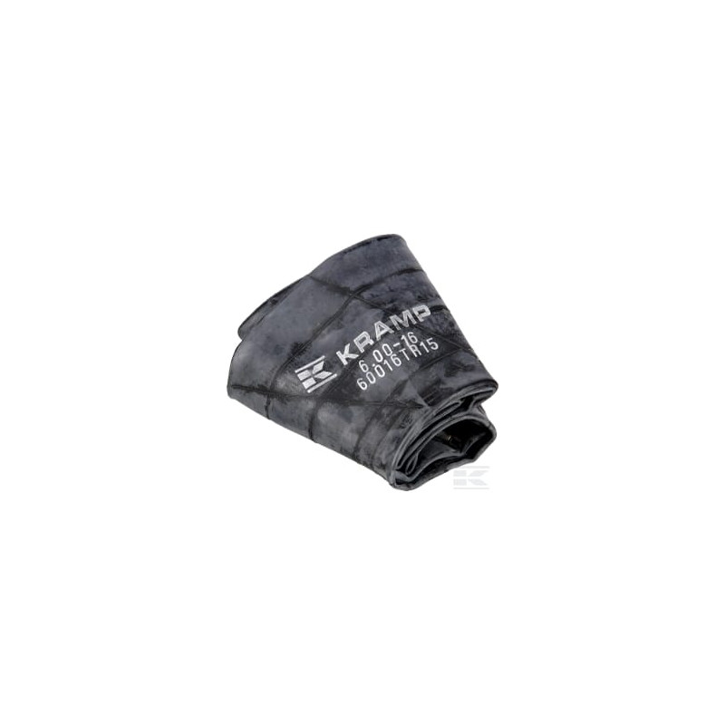 Kramp 60016TR15 Chambre à air pour jante D. 16", 600-16, valve droite TR15,